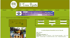 Desktop Screenshot of iltrovaricette.com