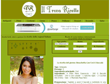 Tablet Screenshot of iltrovaricette.com